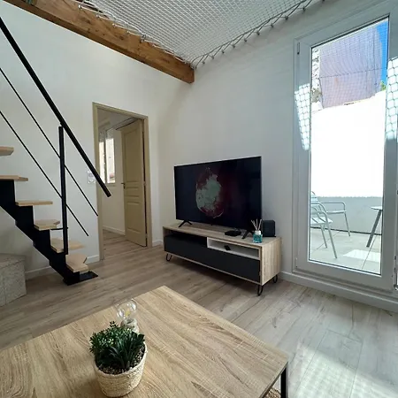 아파트 T3climatise Hyper Centre 2 Terrasse 세테